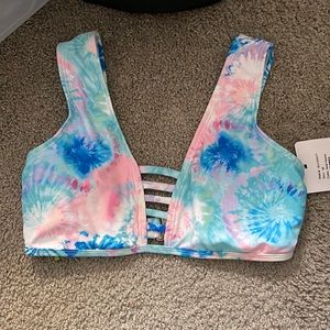1 piece * indigo rein bikini top